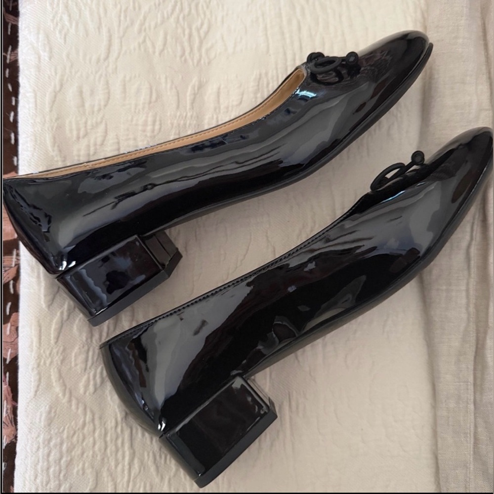 Patent Leather Ballet Heels